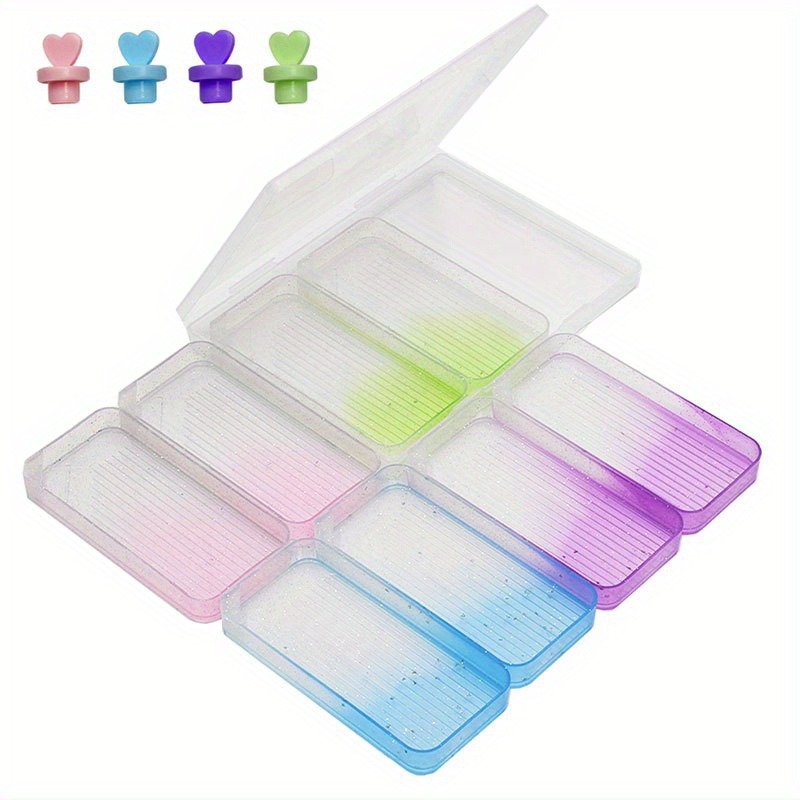 Embroidery Uae - 7pcs Gradient Diamond Painting Tray With