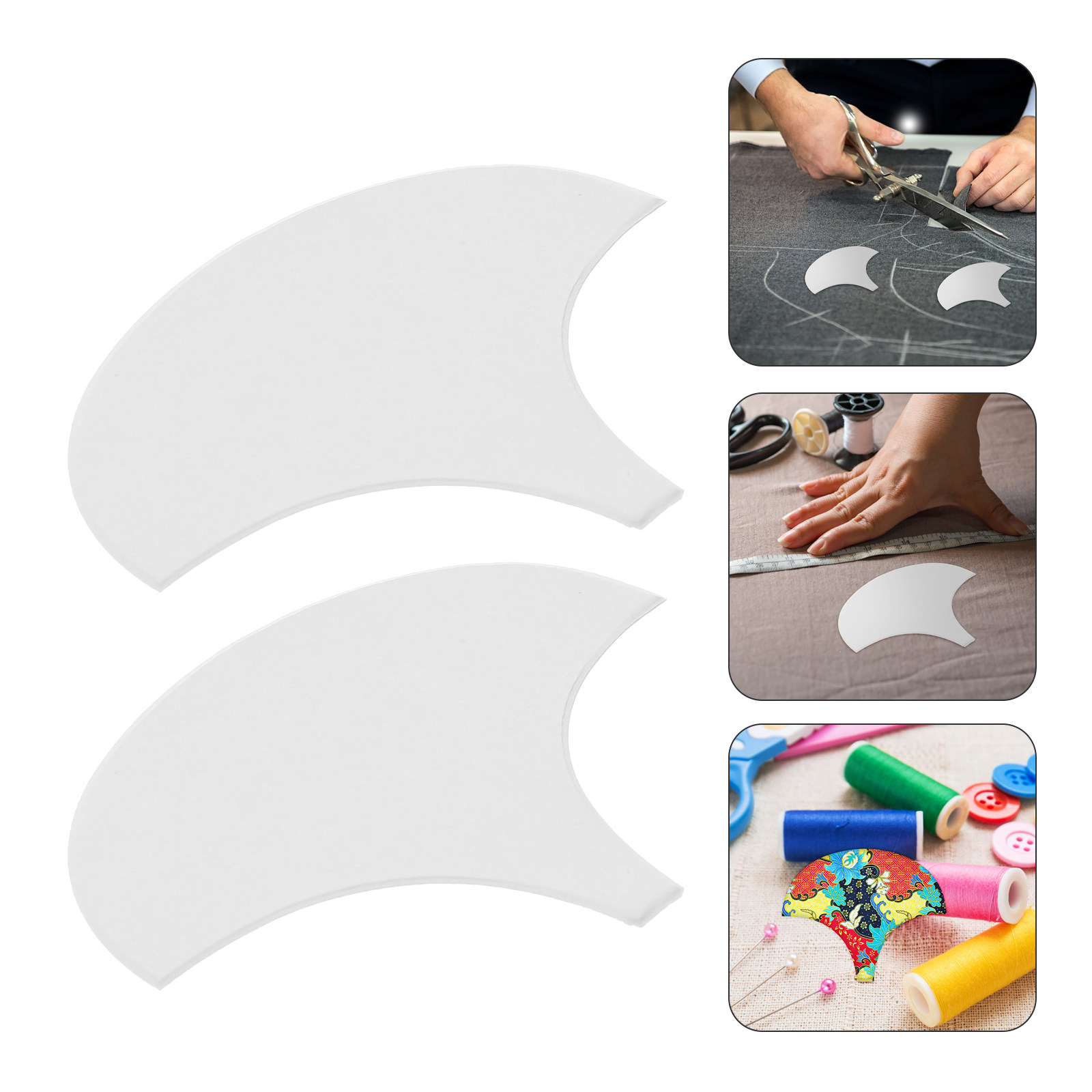 Embroidery Premium - Reusable Shell Shaped Quilting Template Made