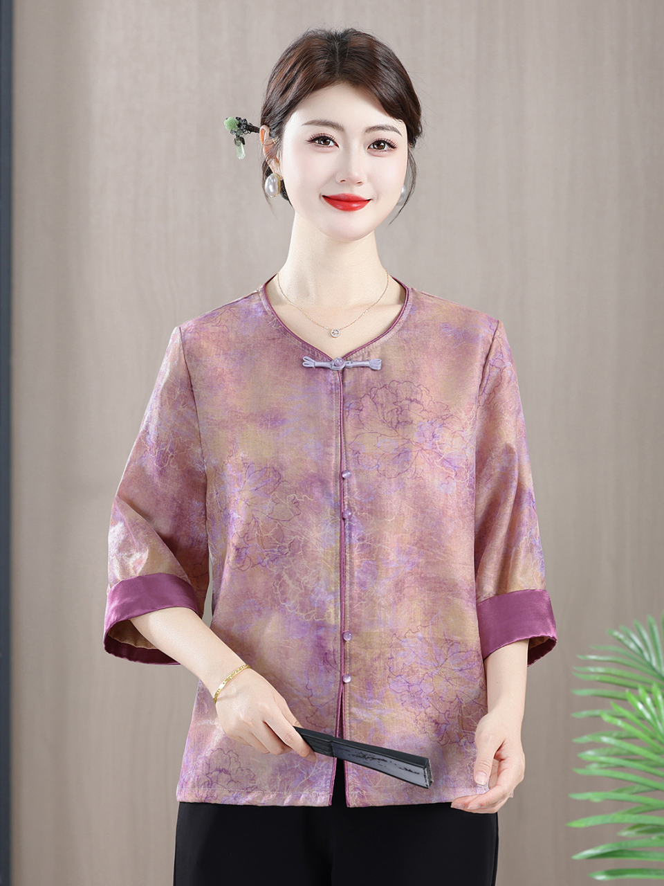Embroidery Premium - 2026 Summer New Style Women's Shirt