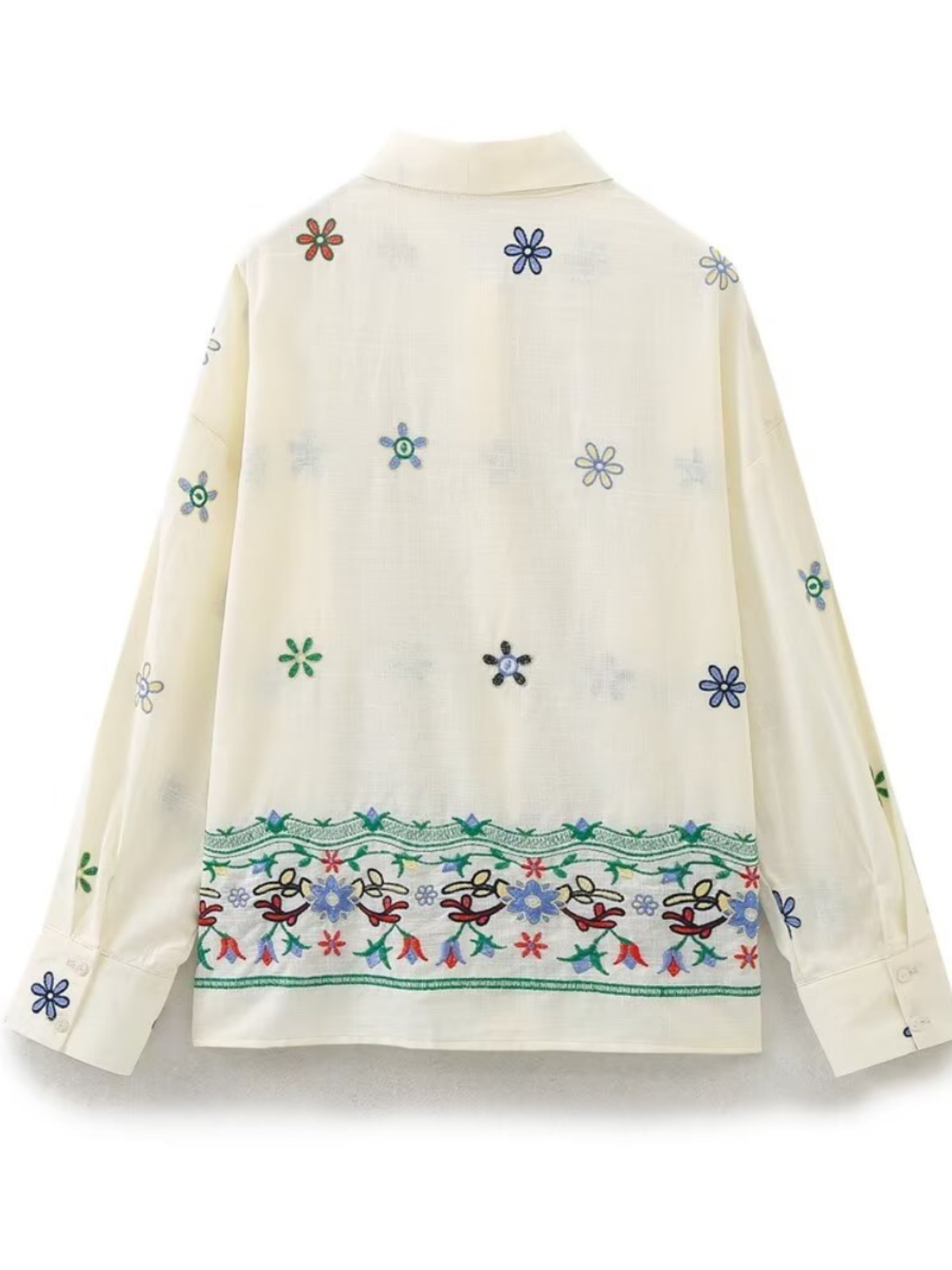 WMXZ Summer Loose Shirt Floral - огляд і ціна Embroidery Premium