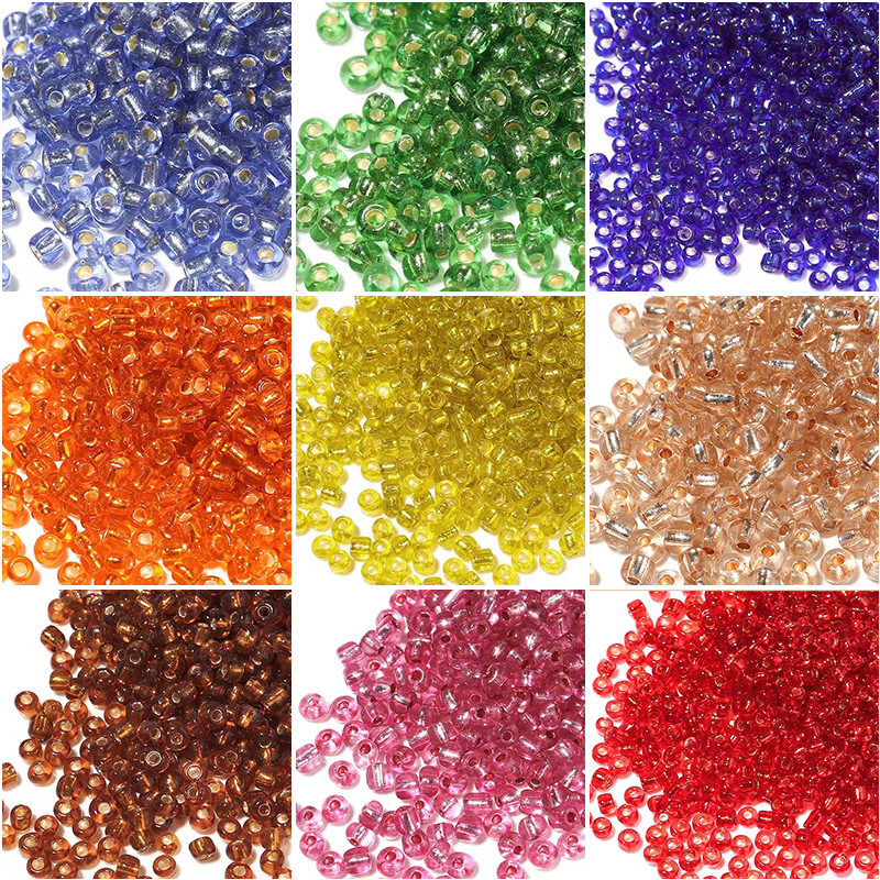 2 3 4mm Small Glass Seedbeads  - огляд і ціна Embroidery Glass Beads