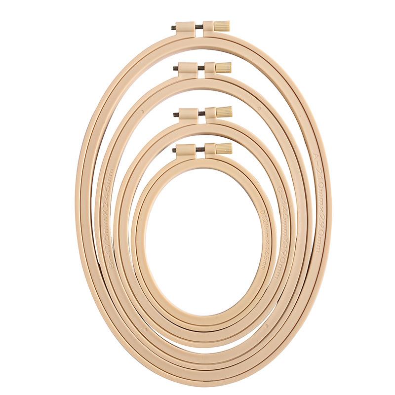 Imitation Bamboo Plastic Oval  - огляд і ціна Embroidery Hoop Stand
