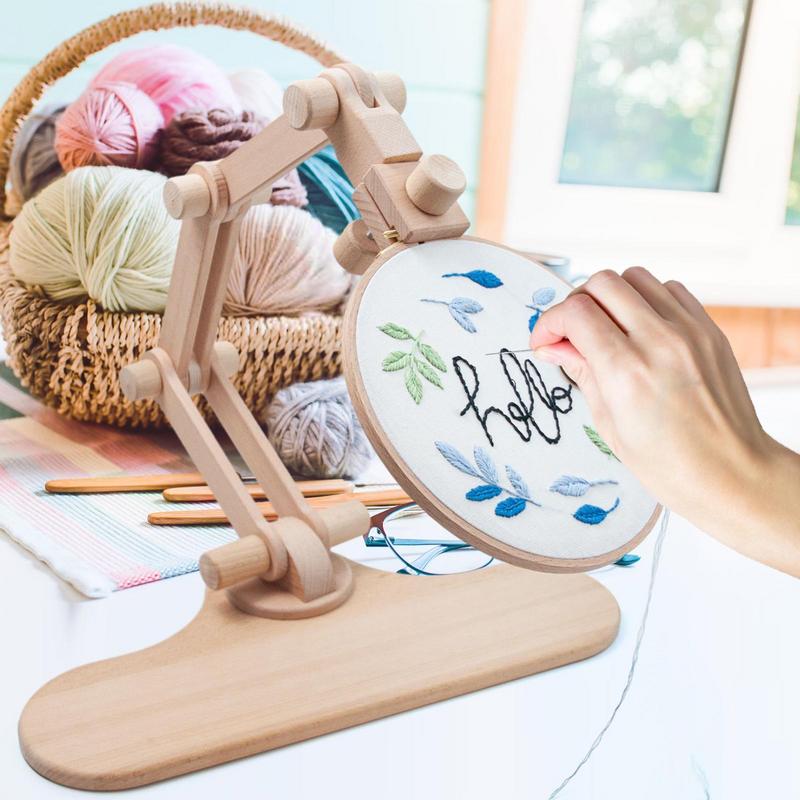360 Degree Rotation Adjustable - огляд і ціна Embroidery Hoop Stand
