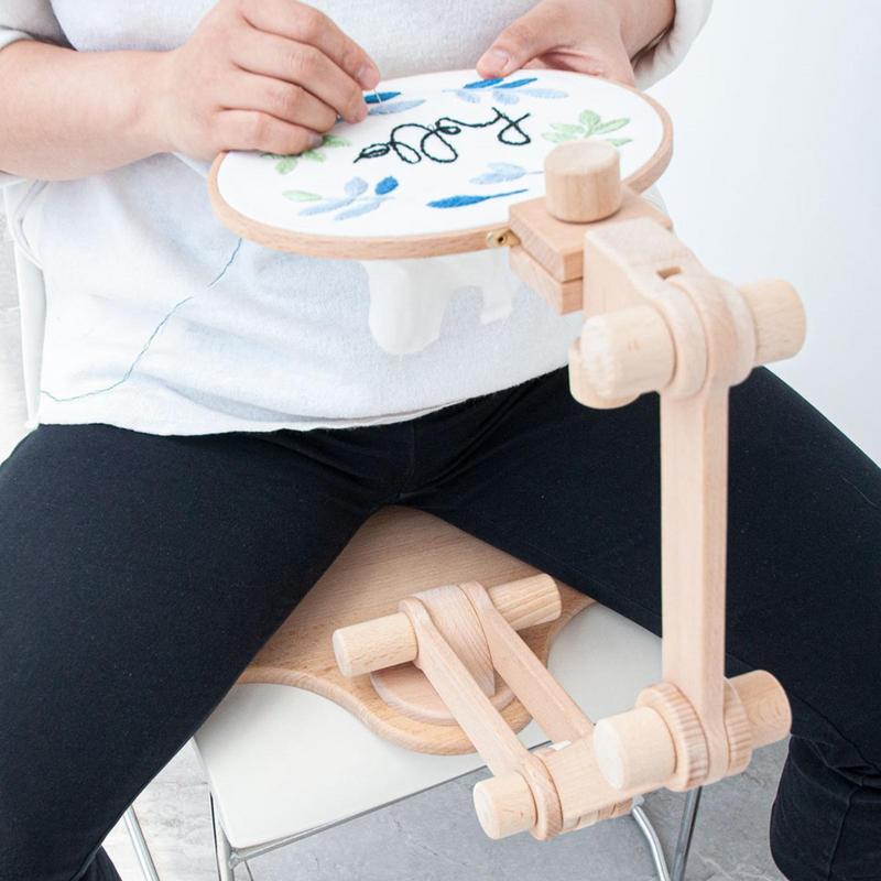 360 Degree Rotation Adjustable - огляд і ціна Embroidery Hoop Stand