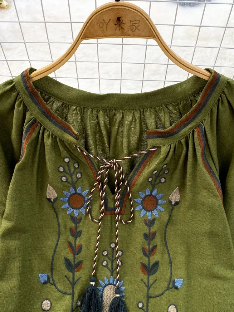 Women Spring Blouse Ethnic Sty - огляд і ціна Embroidery Class