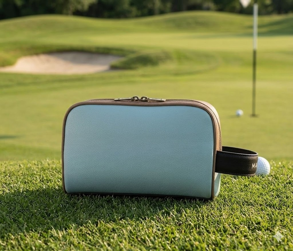 Premium Double Layer Golf Pouc - огляд і ціна Embroidery Premium