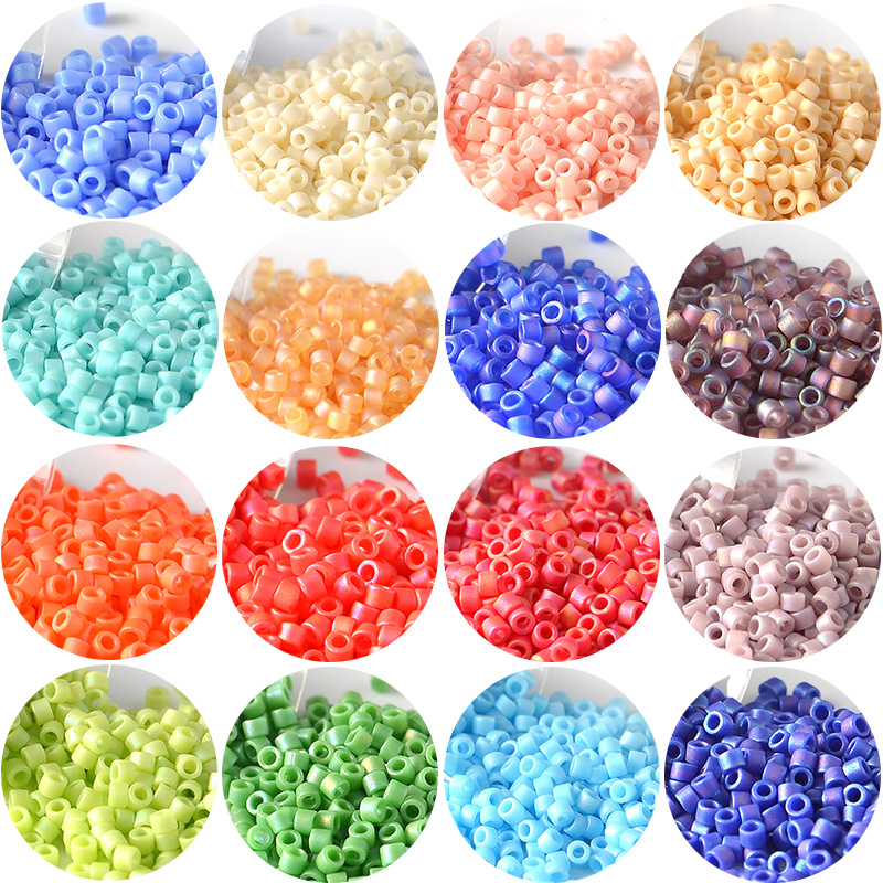 10g/Pipe 1.6mm Miyuki Beads Fr - огляд і ціна Embroidery Glass Beads