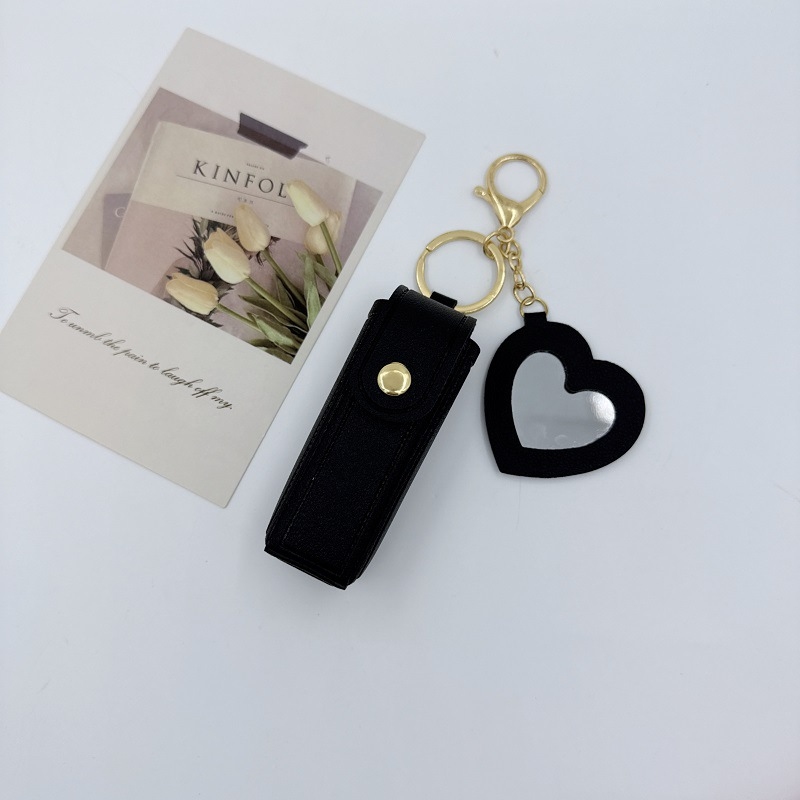 Leather heart-shaped mirror li - огляд і ціна Embroidery Wallet