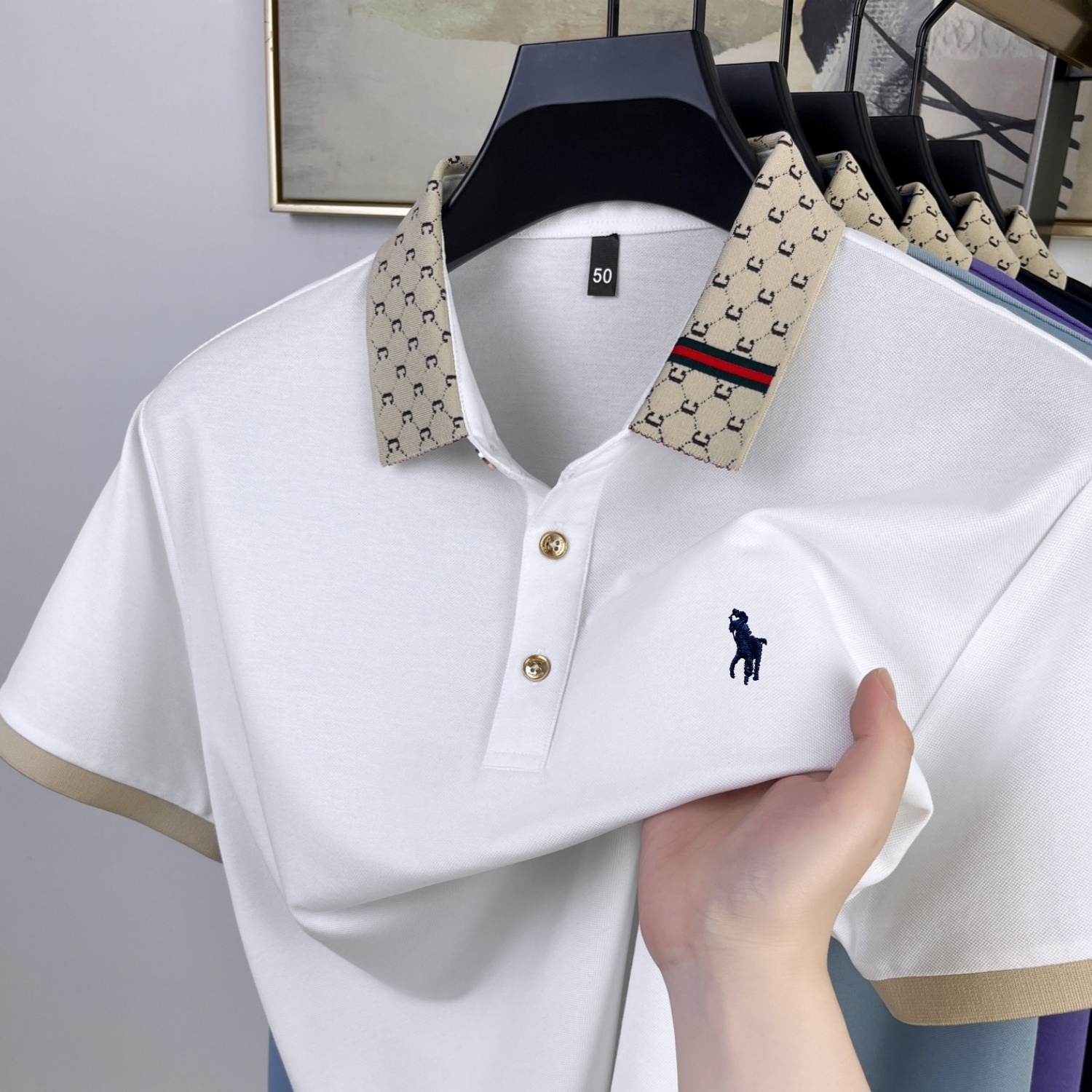 Latest Men's Summer New Cotton - огляд і ціна Embroidery Premium
