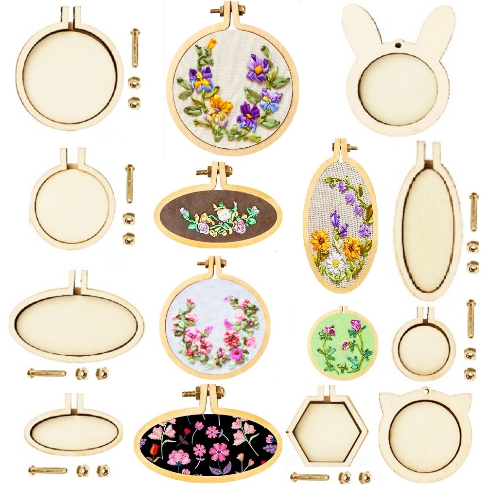 10PCS Mini Embroidery Hoop Woo - огляд і ціна Embroidery Hoop Stand