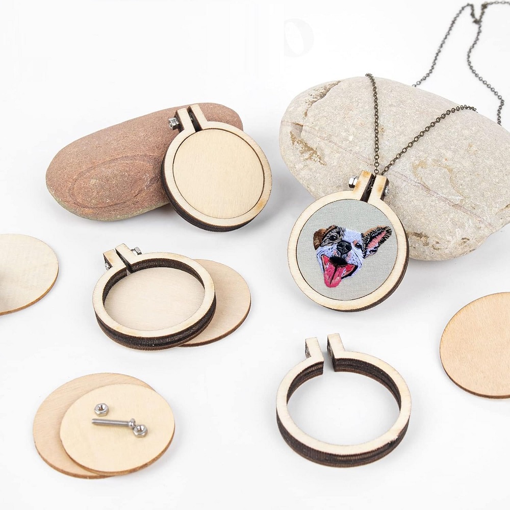 10PCS Mini Embroidery Hoop Woo - огляд і ціна Embroidery Hoop Stand