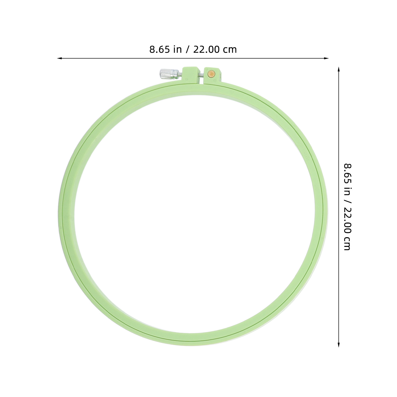 6Pcs ABS Round Embroidery Hoop - огляд і ціна Embroidery Hoop Stand
