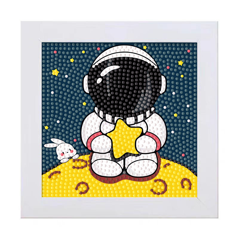 Keeppley astronaut crystal dia - огляд і ціна Embroidery Handicraft