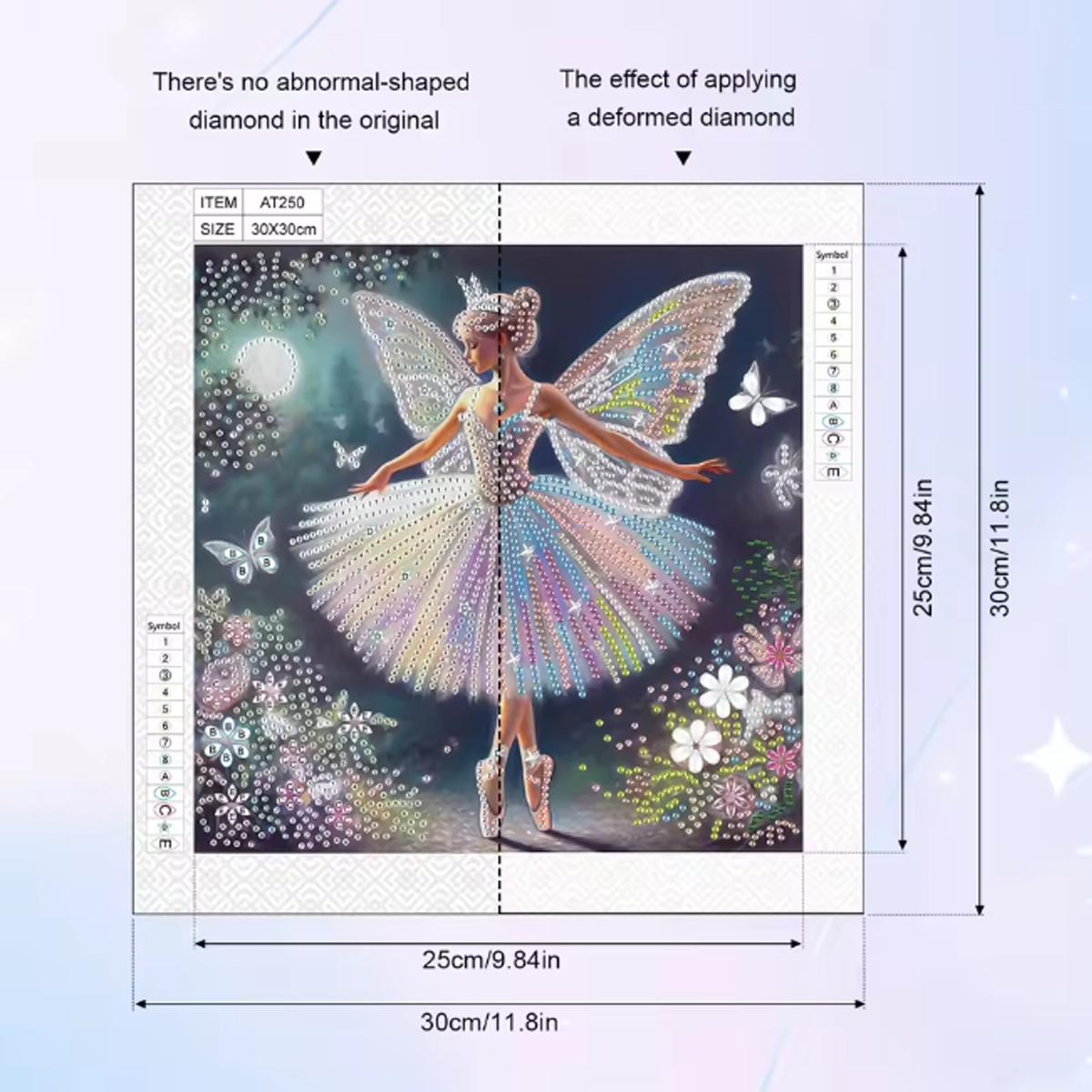 Butterfly Fairy Pattern Series - огляд і ціна Embroidery Handicraft