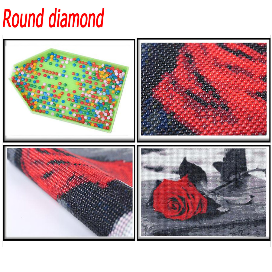 5D round square diamond embroi - огляд і ціна Embroidery In Egypt