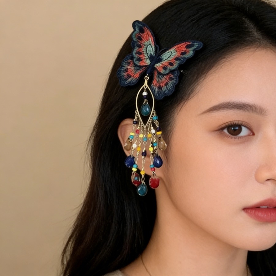 New Chinese Style Knitting But - огляд і ціна Embroidery Glass Beads