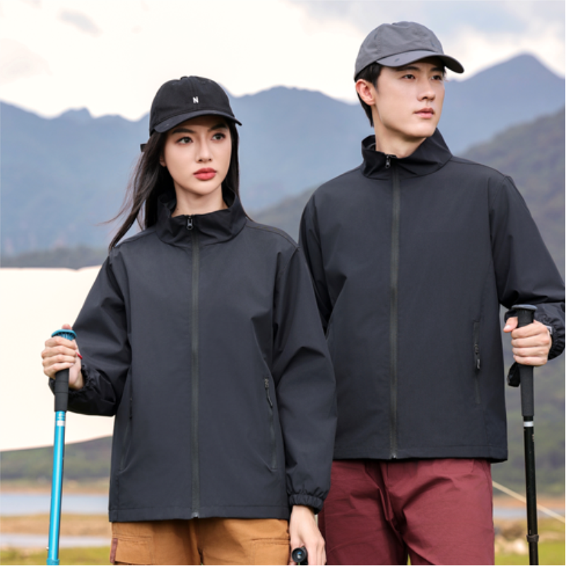 Fashion Solid Color Jacket Cus - огляд і ціна Embroidery Design Logo
