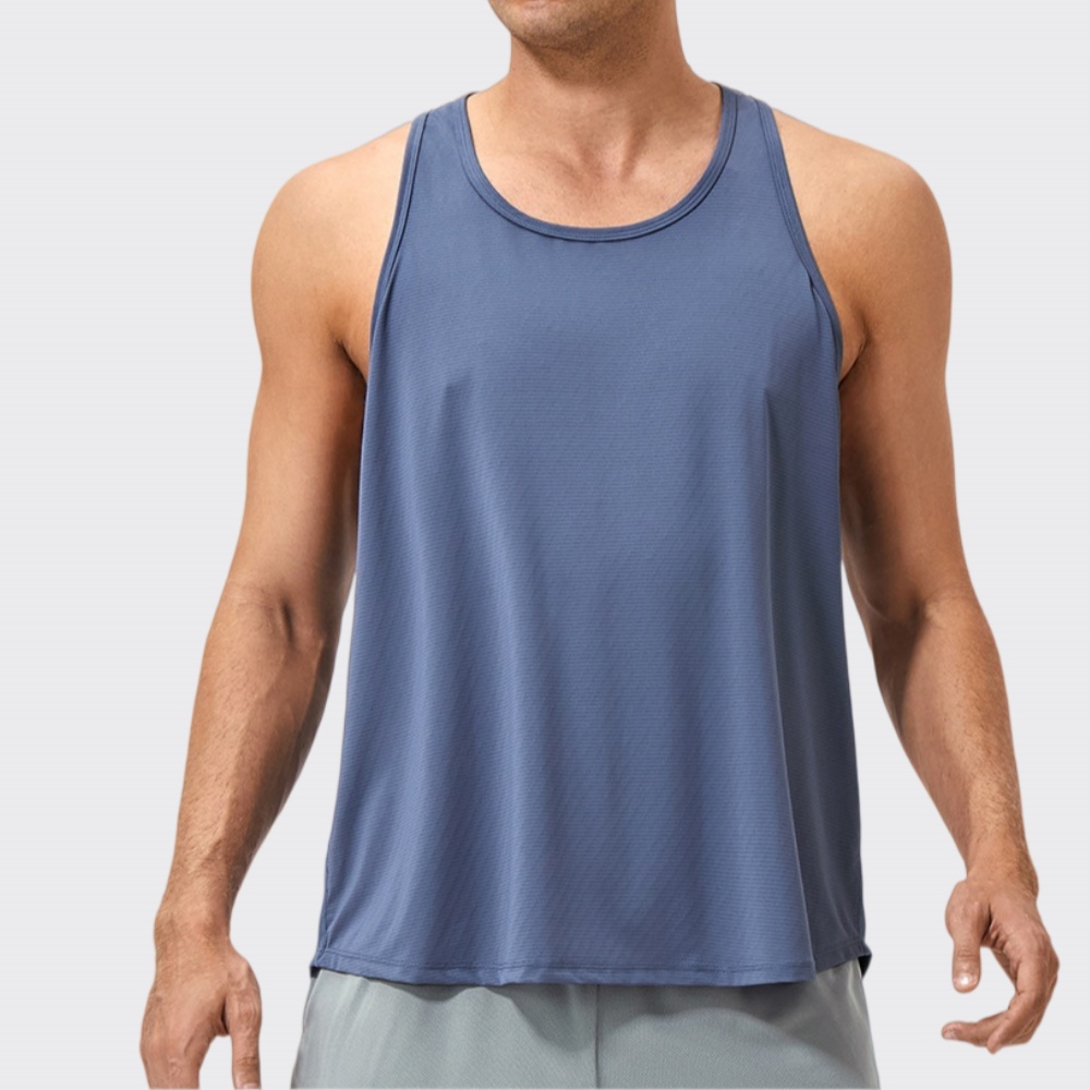 Men's Sleeveless Shirt Fitness - огляд і ціна Embroidery H&M