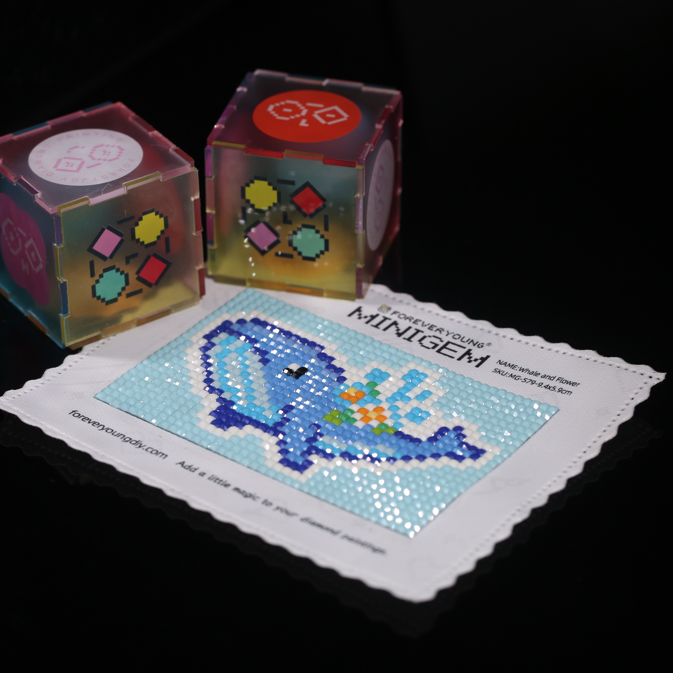 Minigem®: Whale and Flower 9.4 - огляд і ціна Embroidery Uae