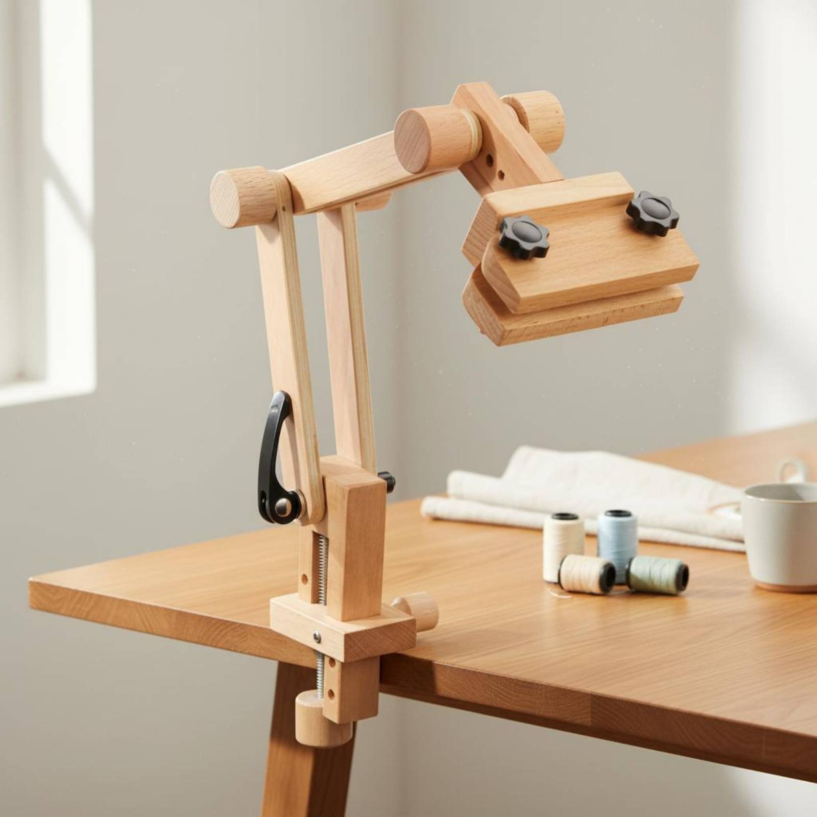 Table Clamp Embroidery Stand F - огляд і ціна Embroidery Hoop Stand