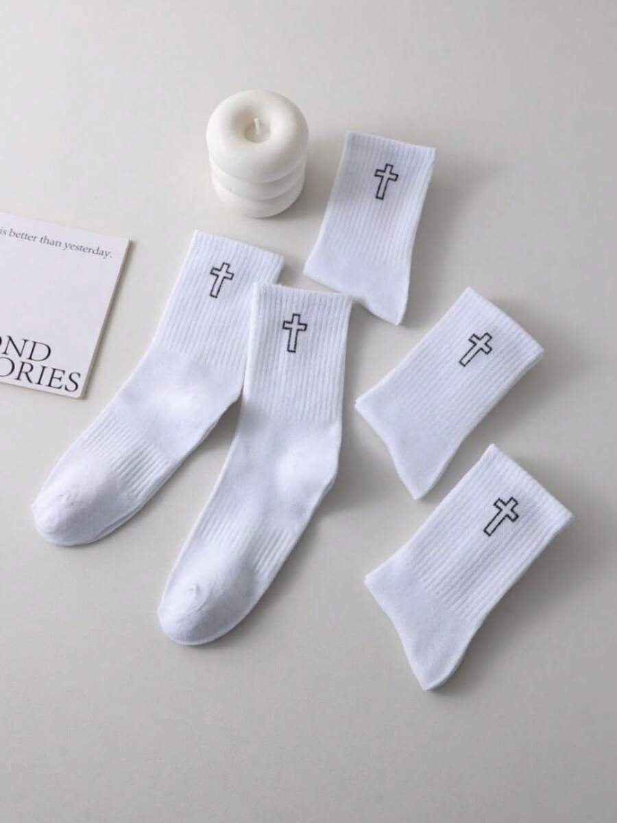 Mens Mid-Calf Socks With Cross - огляд і ціна Embroidery Youtube