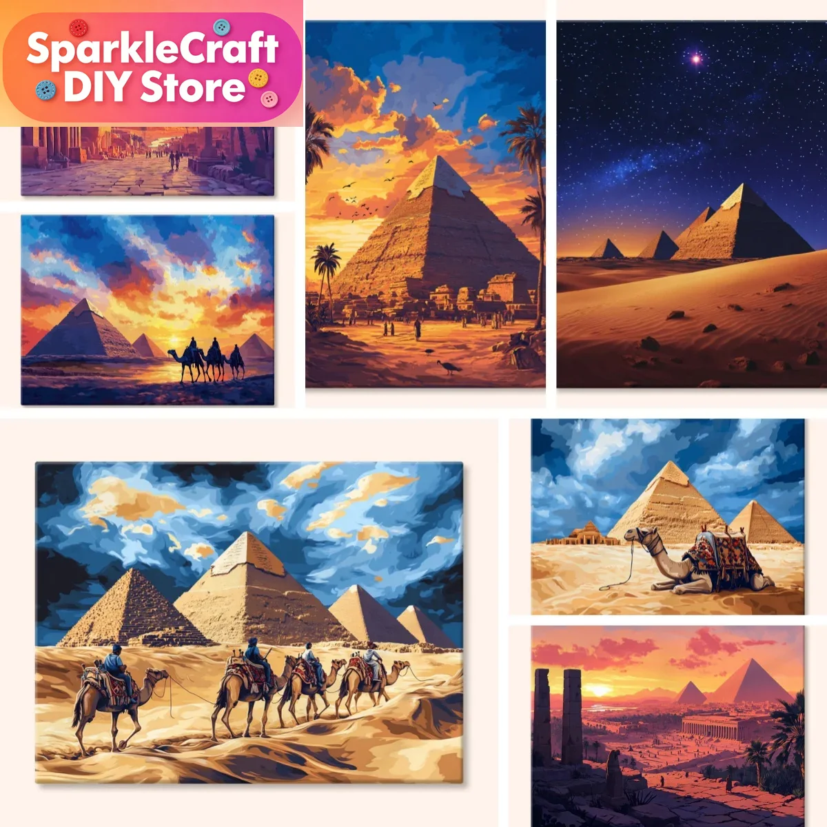 1pc frameless Diamond Painting - огляд і ціна Embroidery In Egypt