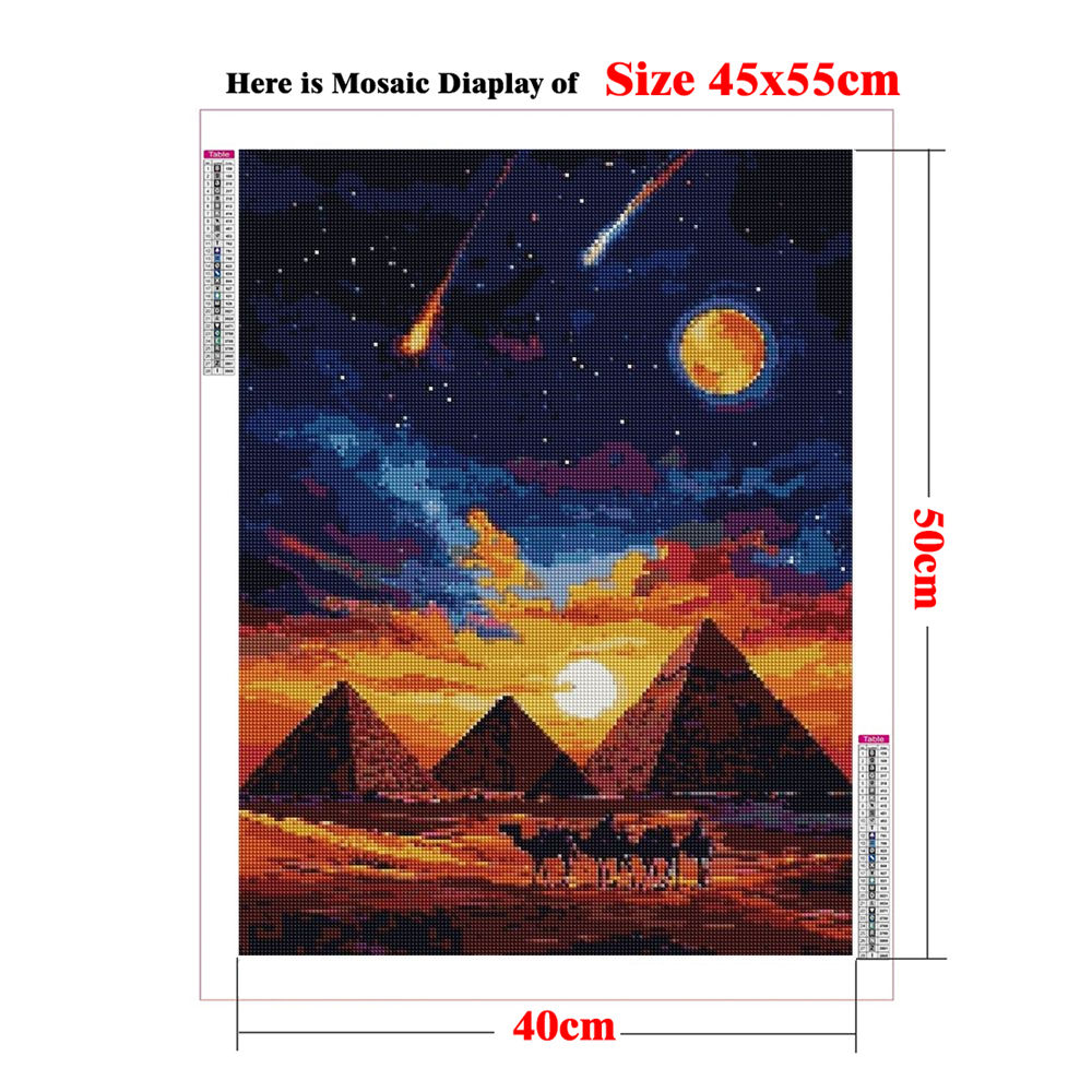 1pc frameless Diamond Painting - огляд і ціна Embroidery In Egypt
