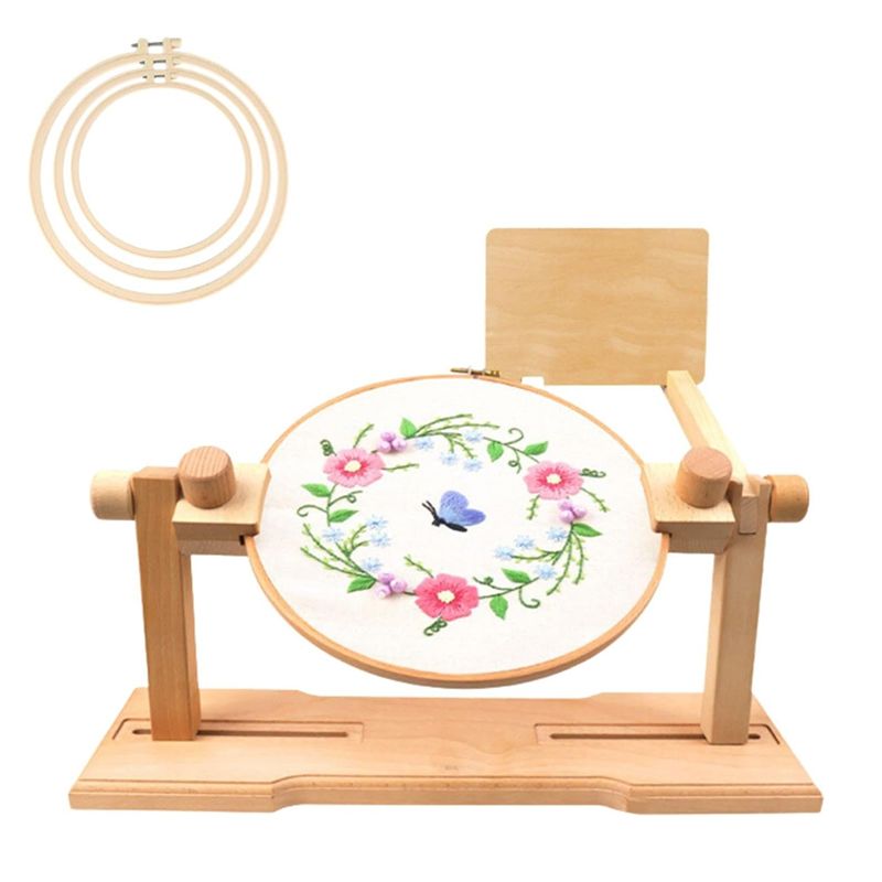 A24F-Adjustable Embroidery Hoo - огляд і ціна Embroidery Hoop Stand
