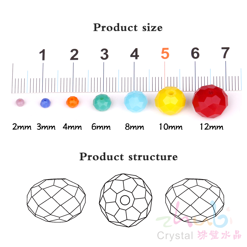 2mm 3mm 4mm Czech Crystal Roun - огляд і ціна Embroidery Glass Beads