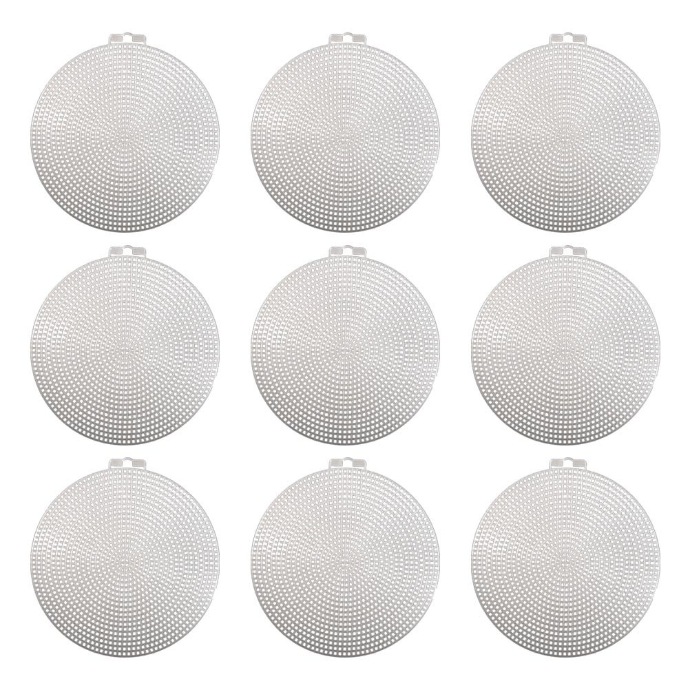 5 Pieces 14.7cm Round Plastic  - огляд і ціна Embroidery H&M