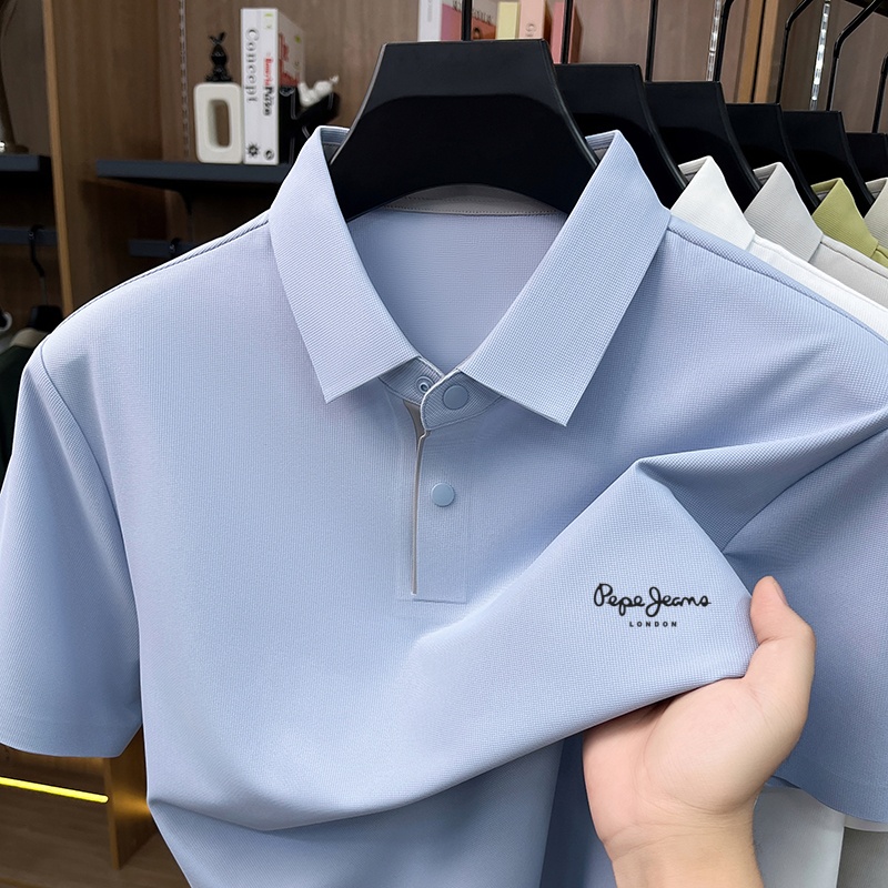 Men's Premium Polo Shirt Casua - огляд і ціна Embroidery Premium