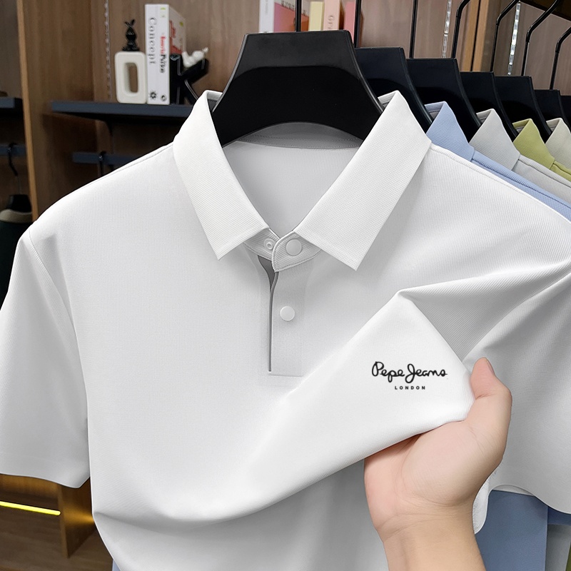 Men's Premium Polo Shirt Casua - огляд і ціна Embroidery Premium