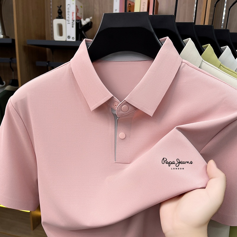 Men's Premium Polo Shirt Casua - огляд і ціна Embroidery Premium