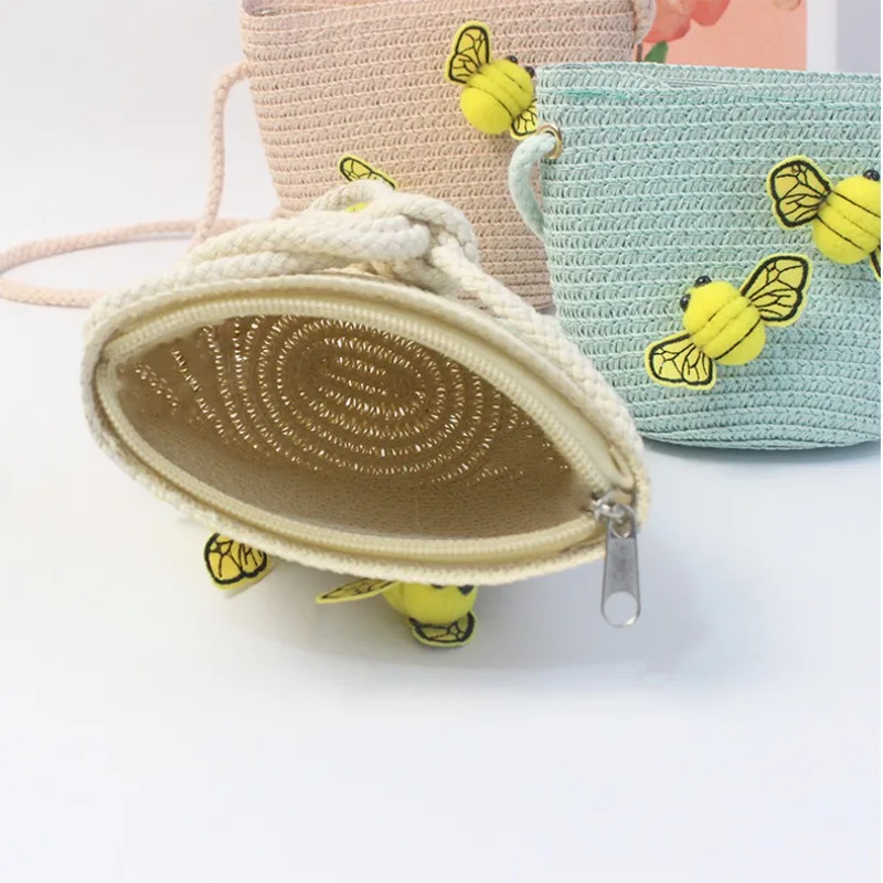 Children's Straw Crossbody Bag - огляд і ціна Embroidery Wallet
