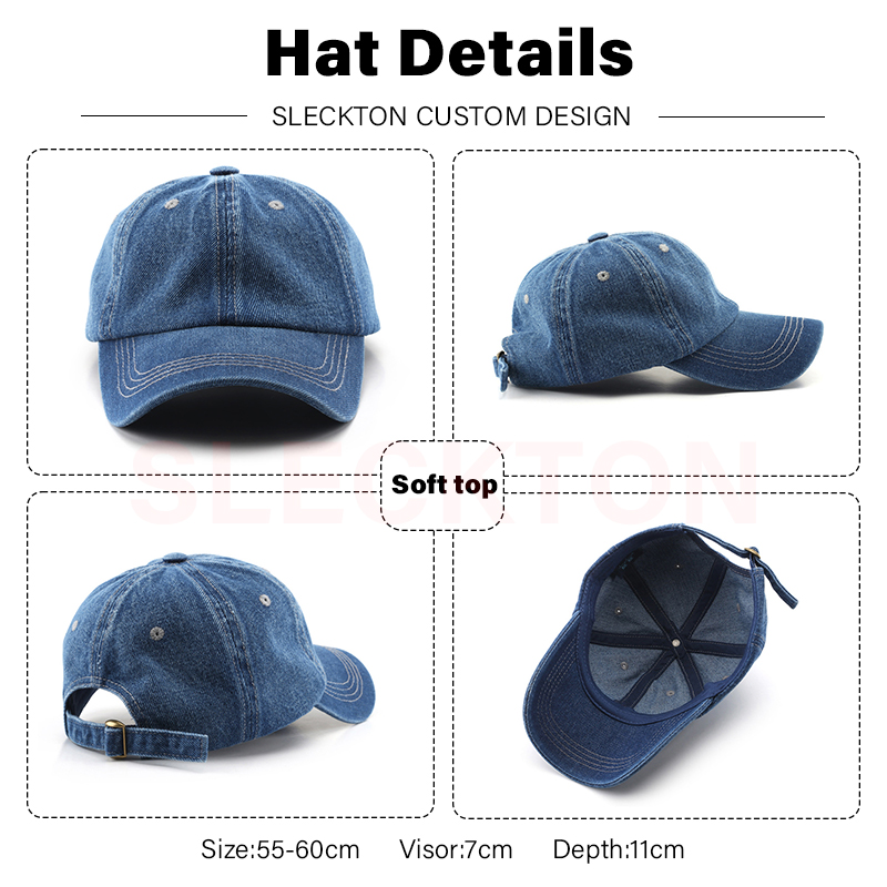 SLECKTON Custom Hat Logo Embro - огляд і ціна Embroidery Design Logo
