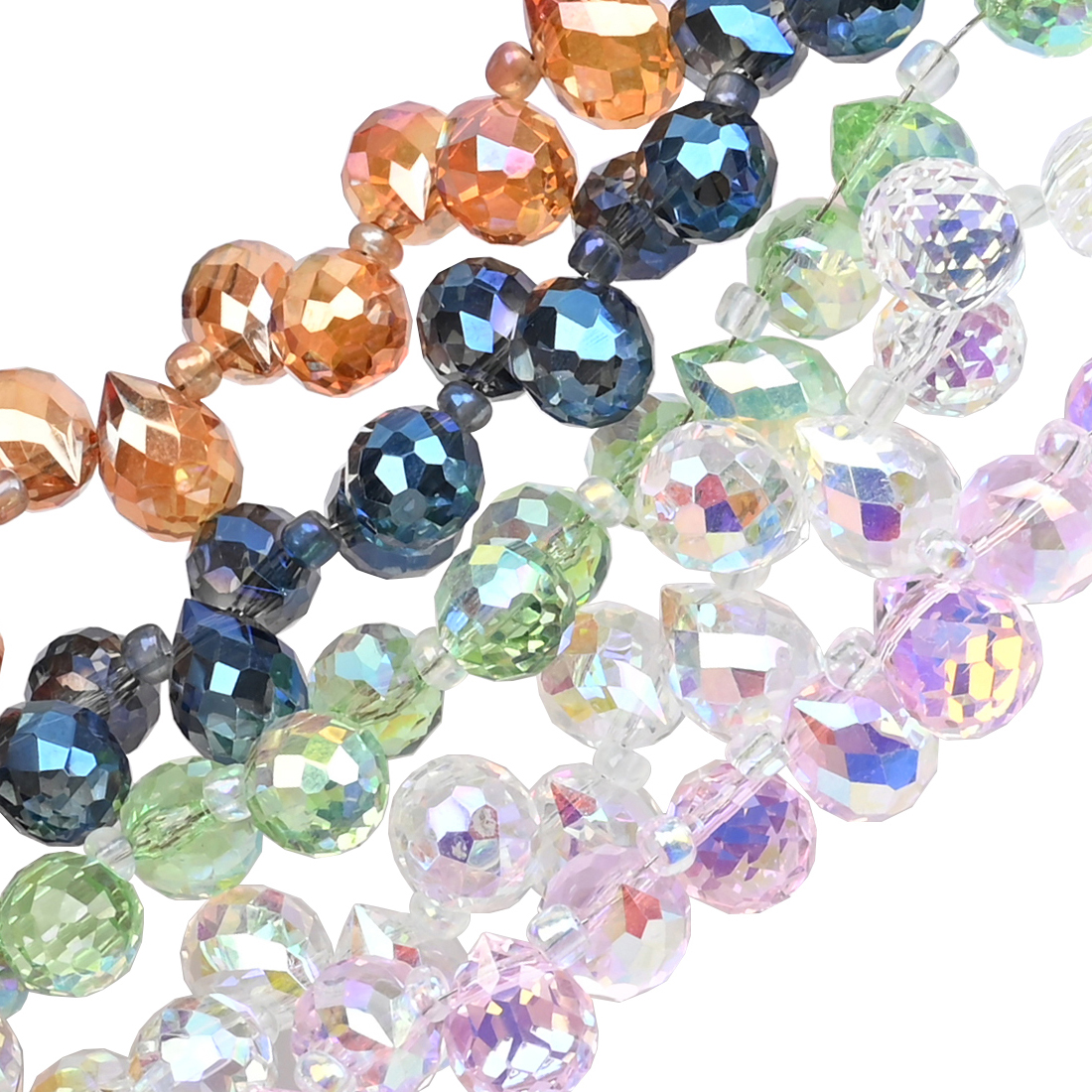 10*8mm Czech Crystal Waterdrop - огляд і ціна Embroidery Glass Beads
