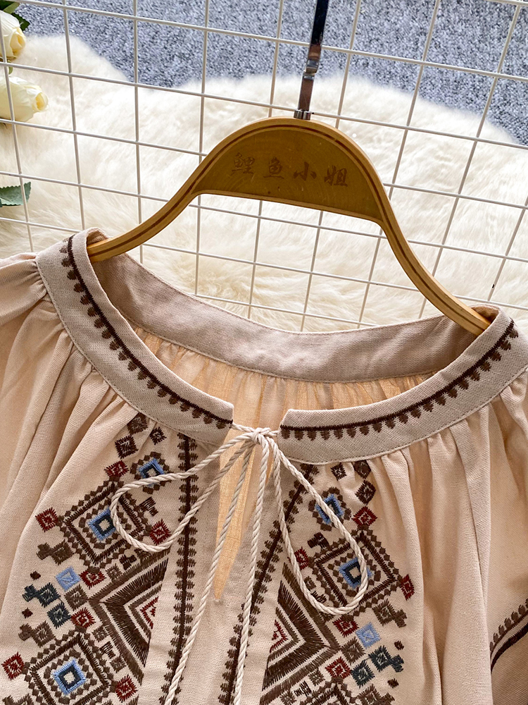 Women Autumn Blouse Loose Arti - огляд і ціна Embroidery Class