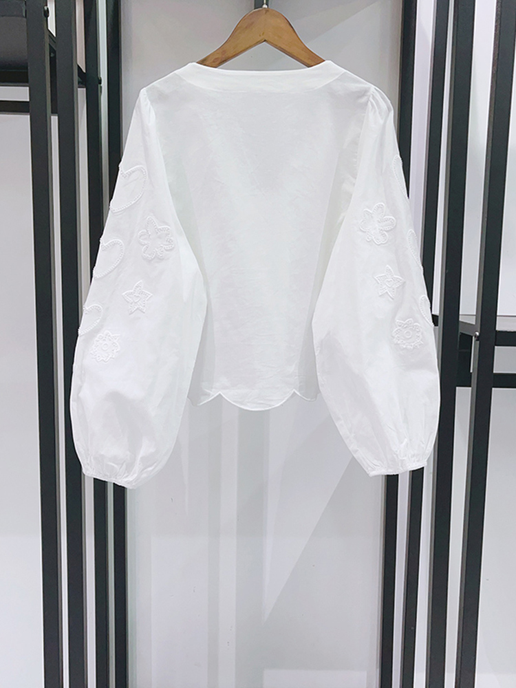  Spring Summer White Beaded He - огляд і ціна Embroidery Premium