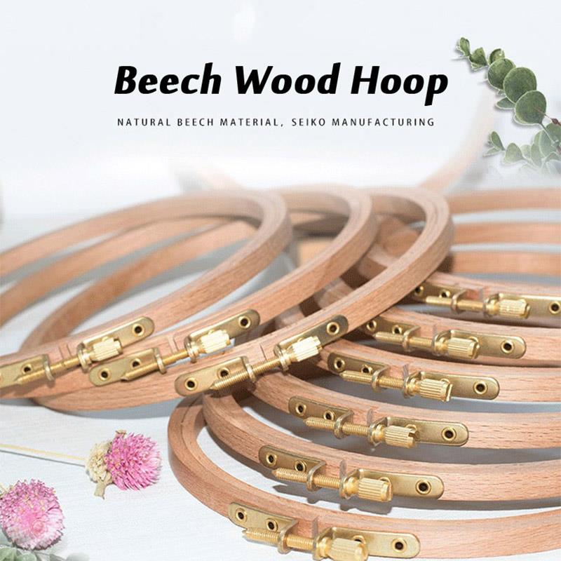 1pcs High Quality Beech Wood E - огляд і ціна Embroidery Hoop Stand