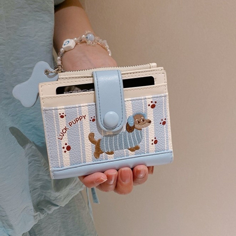 Korean Style Dachshund Embroid - огляд і ціна Embroidery Wallet