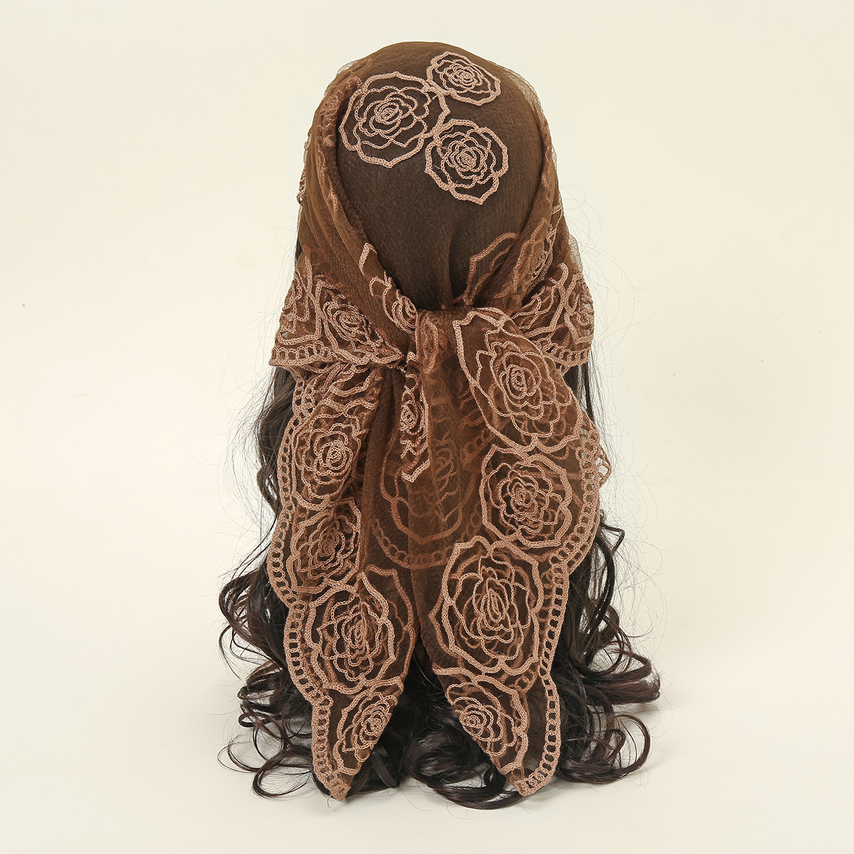 80*80cm Lace Square Bandanas S - огляд і ціна Embroidery Veil