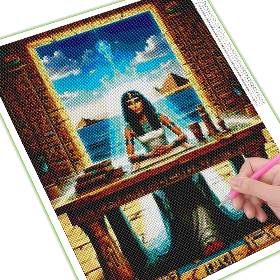 Fullcang Diy Diamond Painting  - огляд і ціна Embroidery In Egypt