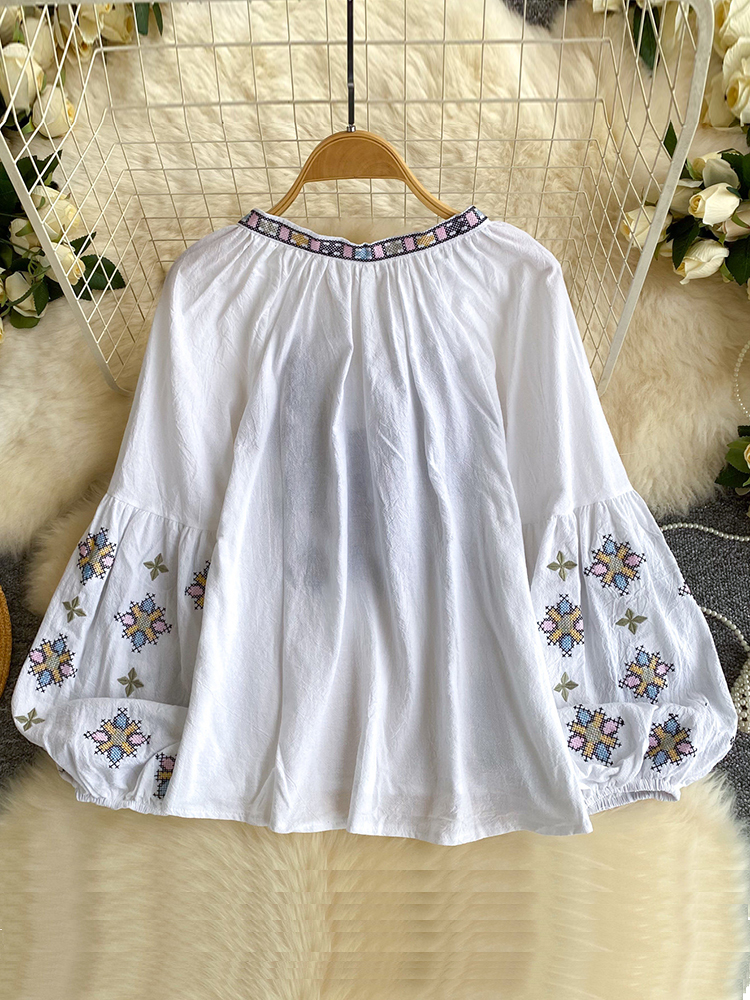 Women Bohemian Blouse Embroide - огляд і ціна Embroidery Class