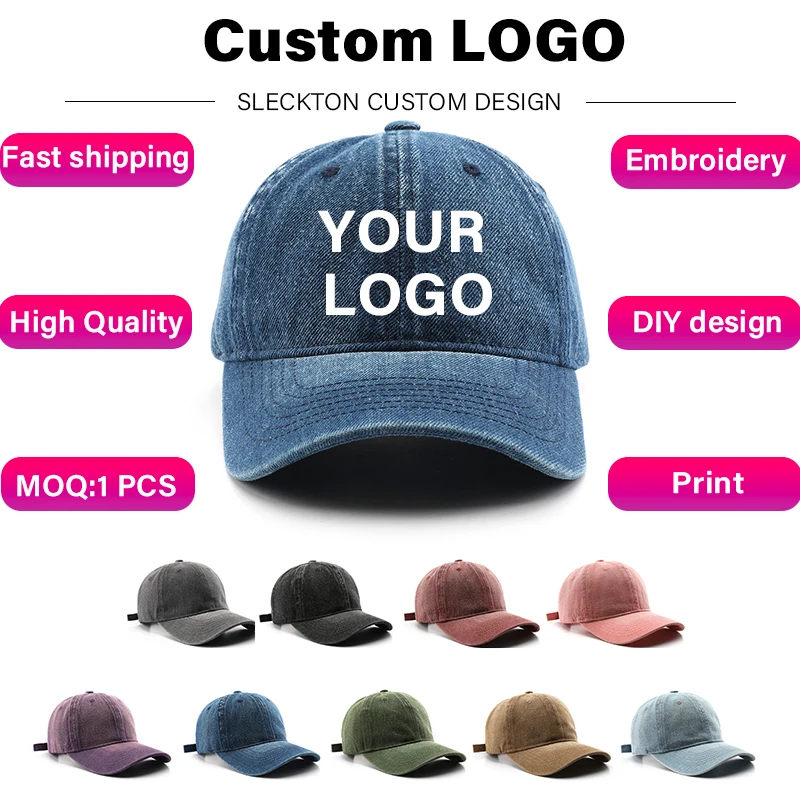 SLECKTON Custom LOGO Baseball  - огляд і ціна Embroidery Design Logo