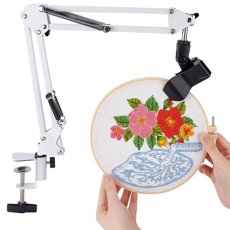 White Embroidery Stand Kit 8Mm - огляд і ціна Embroidery Hoop Stand