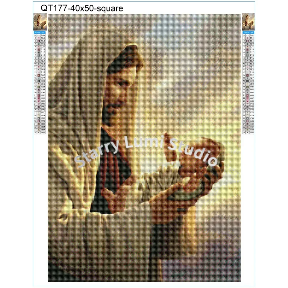 5D Full Square Painting God Mo - огляд і ціна Embroidery Uae