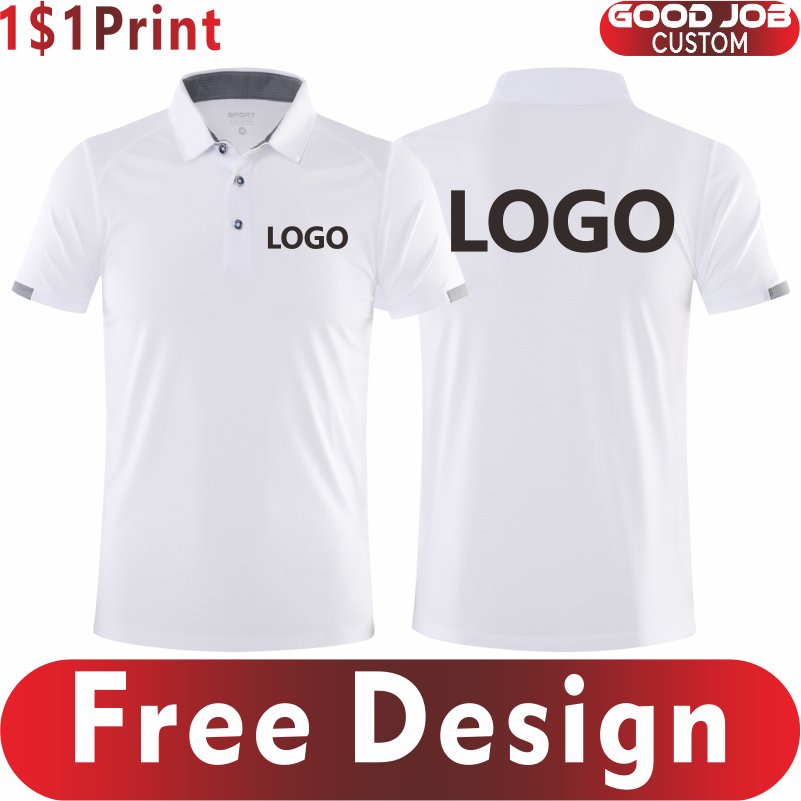 Quick-drying Sports Polo Shirt - огляд і ціна Embroidery Design Logo