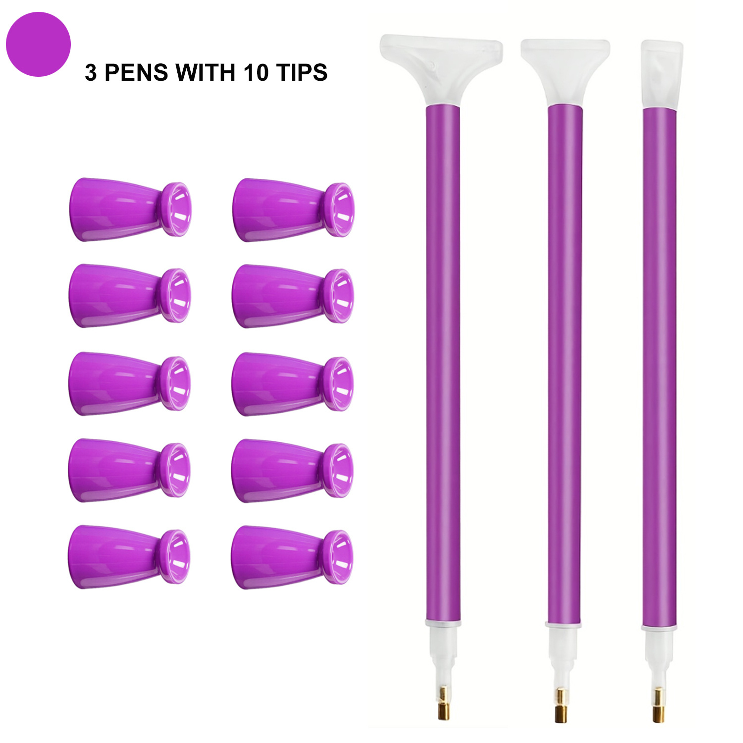 10 Silicone Tips & 3 Pens Diam - огляд і ціна Embroidery Uae