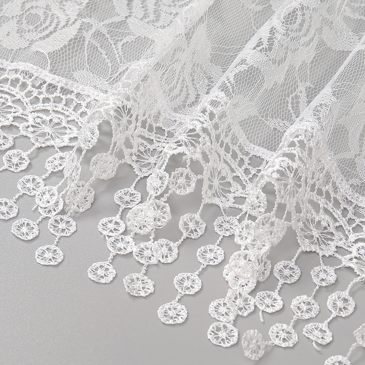 New Embroidery Lace Scarf Shaw - огляд і ціна Embroidery Veil