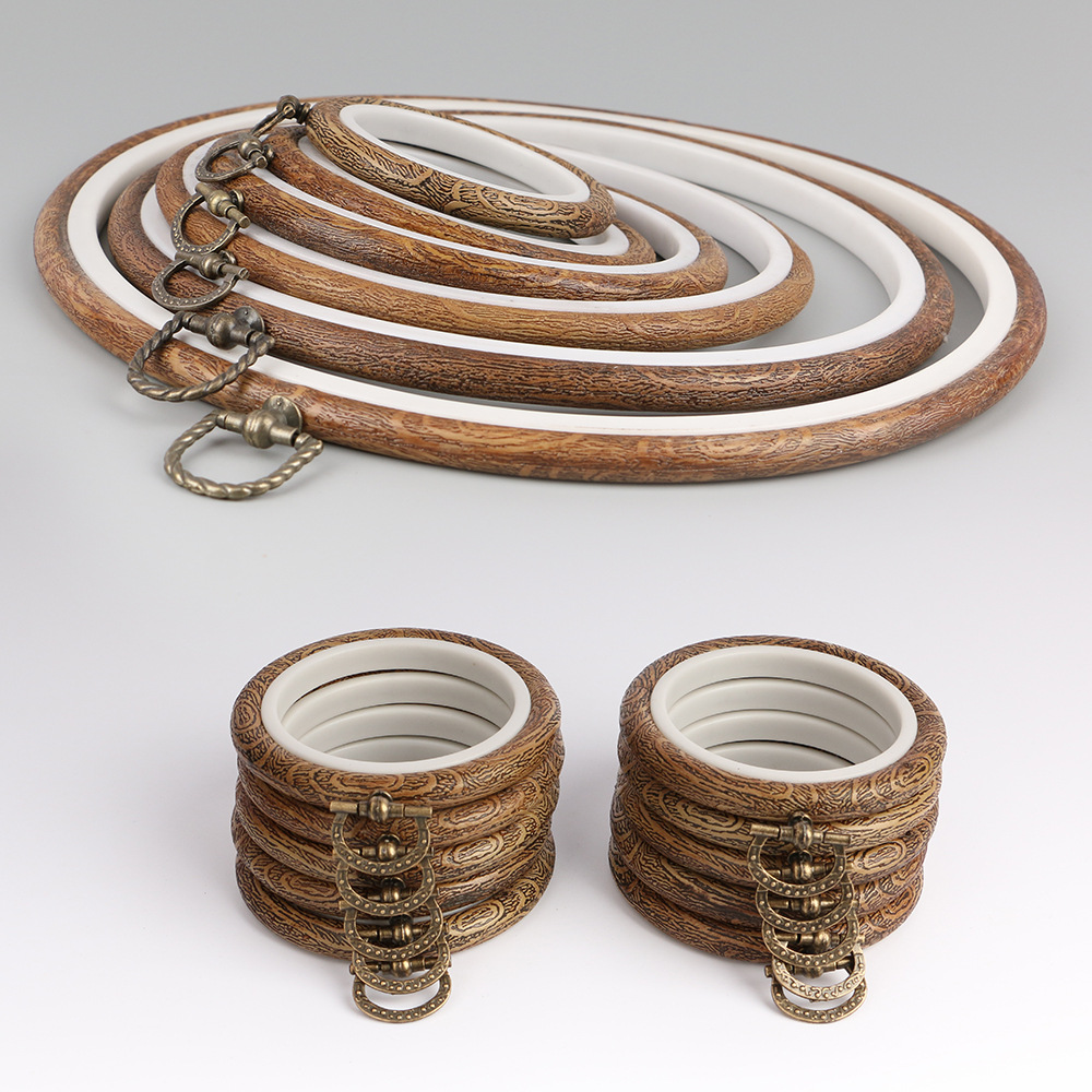 10pcs/Set 7.5-26cm Round Woode - огляд і ціна Embroidery Hoop Stand